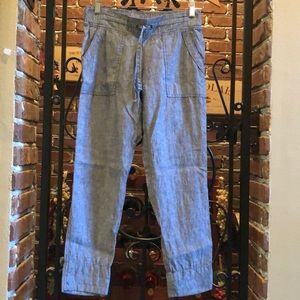 Athleta linen joggers